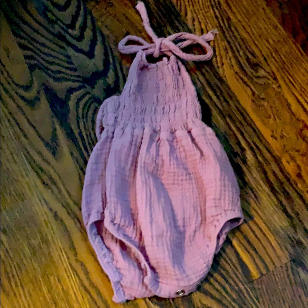 Lavender Halter romper